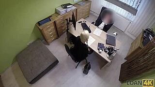 Loan4k Naughty Czech Teen Casting Fuck in Office for Cash with Blowjob and Doggystyle