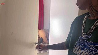 yo, skinny blonde takes monster cock bent over and doggystyle deep