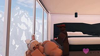 hey slutty bunny, wanna fuck me right now in roblox?