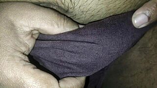 Massive cock close-up foreskin play and peehole tease with huge cumshot!