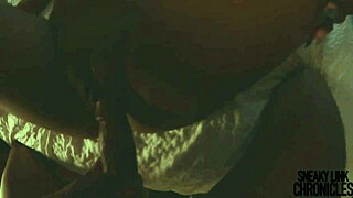 sneaky link chronicles unfold with slim thick redbone nerd hookup