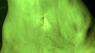 Cute Chained Cosplay Babe Masturbates Shaved Pussy