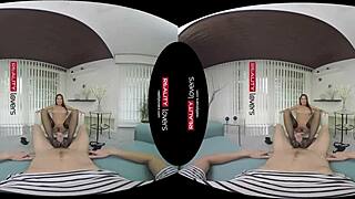 Realitylovers Redhead Sizzles in Heels Stockings Cowgirl Ride