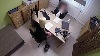 Loan4k Naughty Czech Teen Casting Fuck in Office for Cash with Blowjob and Doggystyle