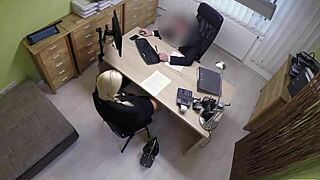 Loan4k Naughty Czech Teen Casting Fuck in Office for Cash with Blowjob and Doggystyle