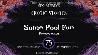 I crave that steamy pool fun teasing my desires just for you eses75