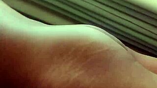 i'm strokin my huge cock public window front