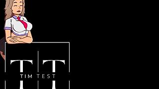 Discover a cute blonde's intense anal session ending in wide openness