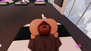 hey slutty bunny, wanna fuck me right now in roblox?
