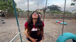 imagine getting caught fucking my slutty girlfriend with a stranger in the park?