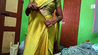 ammu shows big natural tits changing saree 😍🍈
