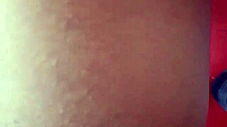 real african couple pounds tight pussy bent over till huge creampie dump