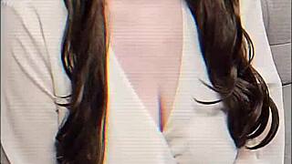 boss husband calls me to office for performance review with heavy facial cum load 💦😩