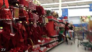 check out this candid babe shopping unaware on cam