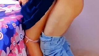 mexican college girl lets me fuck her ass mouth and swallow hot cum homemade