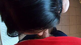 Deep-Throat Cum Play Camel-Toe Leather Fur Fetish Explosion!