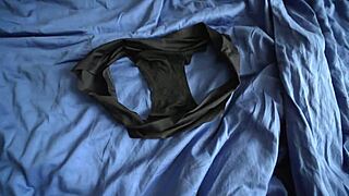 Caught Jerking Off to Curvy Babe's Juicy Panties