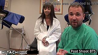 doctor give this teen those mandatory hitachi orgasms right now eliza shields explodes!