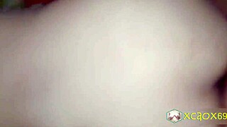 Wife Bent Over Doggystyle Cumming on Condom