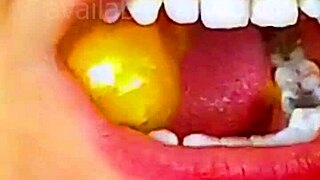 Chewing Carrot Bites Ignite Deep Swallowing Passion