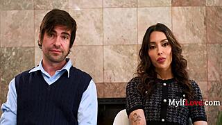 i spied on horny latina babe vanessa sky and licked her shaved pussy till we fucked