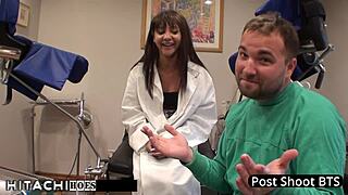 doctor give this teen those mandatory hitachi orgasms right now eliza shields explodes!