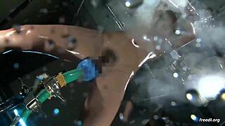 Japanese woman endures intense electro bondage torment
