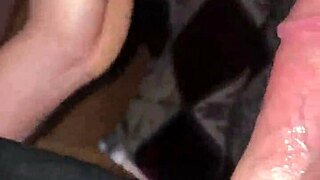 Hope Heaven delivers sloppy wet blowjob exploding with massive cumshot