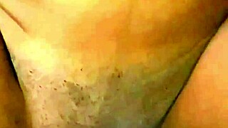 Latina college babe's tight pussy stretched by thick cock up close