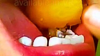 Chewing Carrot Bites Ignite Deep Swallowing Passion