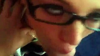 Raw Blowjob Leads to Explosive Facial Cumshot