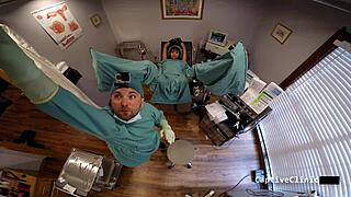 i feel the tickling vibrator making eliza shields scream in orgasmic backstage bliss