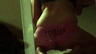 Amateur Asian Wife's Homemade Blowjob Swallows Thick Cum in Mouth with Panties