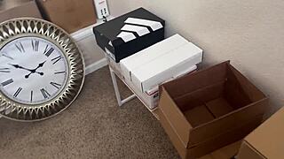 roommate bends over tricked into doggystyle breeding creampie lease extension