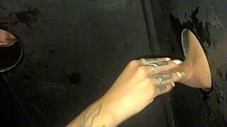omg my friend and i hit the swingers gloryhole so horny we couldn't wait!