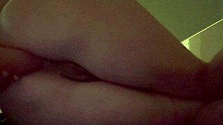 artemisia love rides horny anal dildo in slow motion fetish
