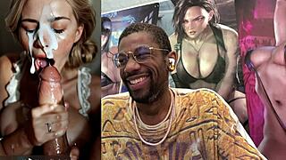 damn this freckled milf bride takes huge facial cumshot then tight pussy gets anal wrecked uhh