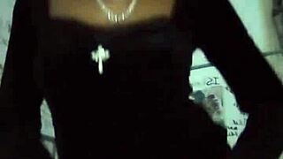 Goth Heels Tease Elegantly Natural Curves