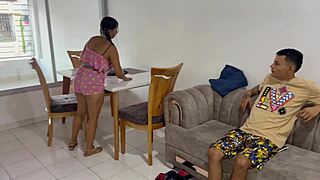no way you're fucking your hot little stepsis while she cleans the house ��🍑