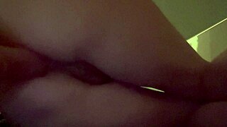 artemisia love rides horny anal dildo in slow motion fetish