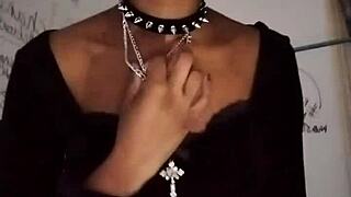 Goth Heels Tease Elegantly Natural Curves