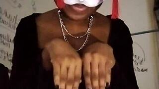 Goth Heels Tease Elegantly Natural Curves