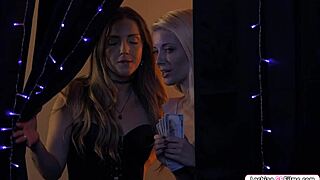 Milf Lures Big Tits Babe for Facesitting and Intense Pussy Licking Domination