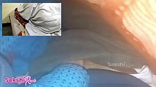 desi babe with big tits and pussy gets fucked hard doggystyle creampie in bedroom