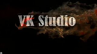 double pussy stretch for hot mur amoore with two monster cocks