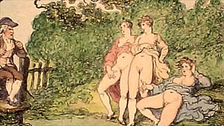 Vintage Erotic Drawings Evoke Timeless Passion