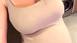 stepmom flaunts her bouncy ass and milky tits begging for licks