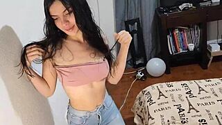 hot dancer teases then gets deeply penetrated