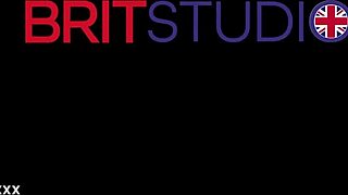 Skinny British Redhead Swallows Cum After Uniform Fuck Fest