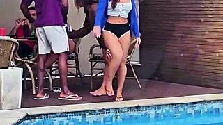 Husband watches in shame as bbc pounds wife and friend hard